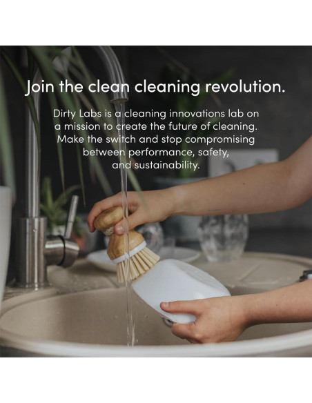 Detergente para Lavavajillas Dirty Labs 480g Sin Fragancia