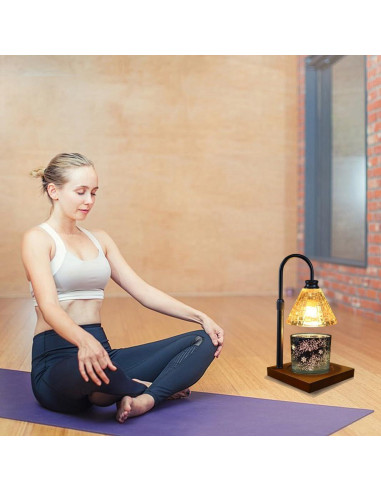 Lámpara Calentadora de Velas Wahomere Vintage 29.21 cm Regulable