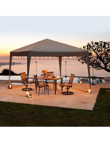 Tienda de Dosel Portátil 3x3m Pop Up Canopy Resistente UV