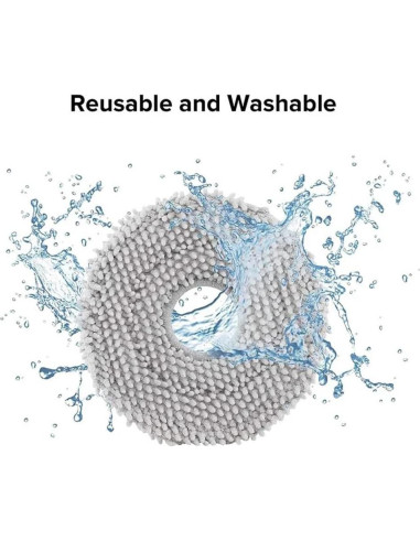 10 Almohadillas de Mopa Reemplazo ECOVACS DEEBOT X1/T20/T10