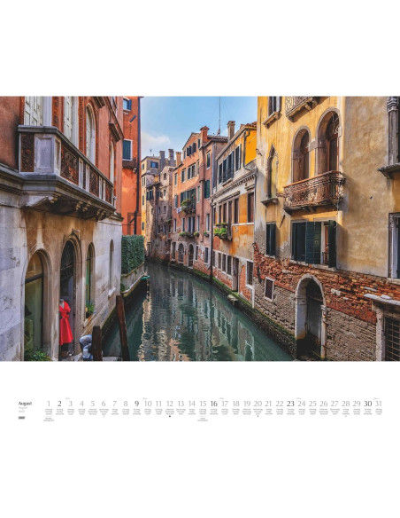 Calendario de Pared DUMONT 2026 Venecia 60 x 50 cm
