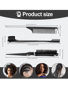 Kit de Cepillos para el Cabello SWEET VIEW - 3 Piezas 2