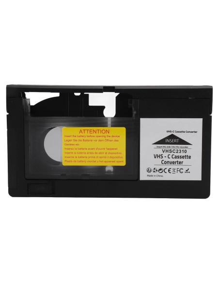 Adaptador VHS-C a VHS LICAVEY con grabación y reproducción