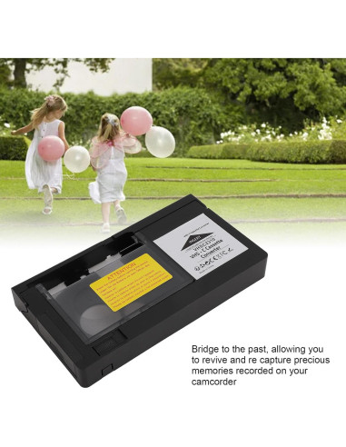 Adaptador VHS-C a VHS LICAVEY con grabación y reproducción