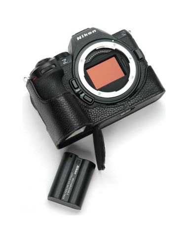 Funda de cámara BMAOLLONGB para Nikon Z5 II - Cuero Genuino