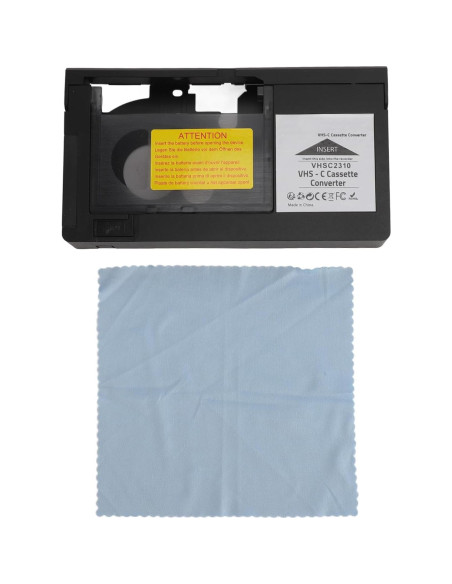 Adaptador VHS-C a VHS LICAVEY con grabación y reproducción