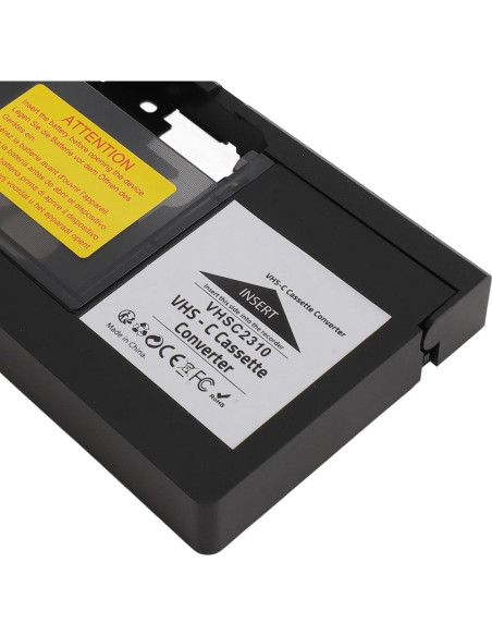 Adaptador VHS-C a VHS LICAVEY con grabación y reproducción