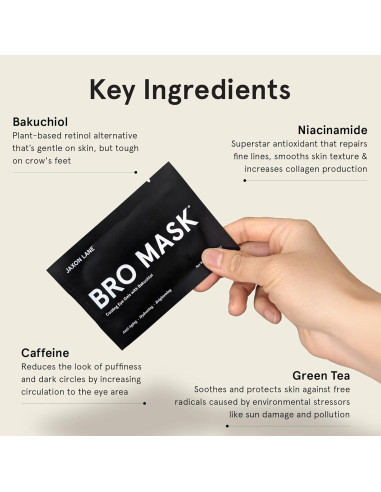 Parches Hidrogel para Ojos Jaxon Lane - 6 Pares Antiedad