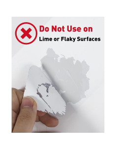 Ganchos Adhesivos Uniclife 20 Pcs 9.07 kg Alta Resistencia 2