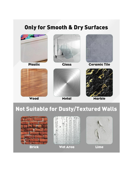 Ganchos Adhesivos Uniclife 20 Pcs 9.07 kg Alta Resistencia