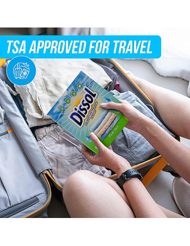 Hojas de Detergente para Ropa Dissol - 50 Hojas Hipoalergénicas