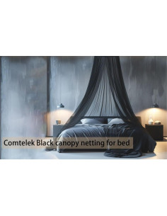 Dosel de Cama para Mosquitos Comtelek 0.6x2.5x12.5m Blanca 2