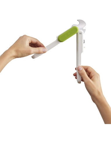 Abridor Multifuncional Joseph Joseph 20172, Acero Inoxidable, Blanco