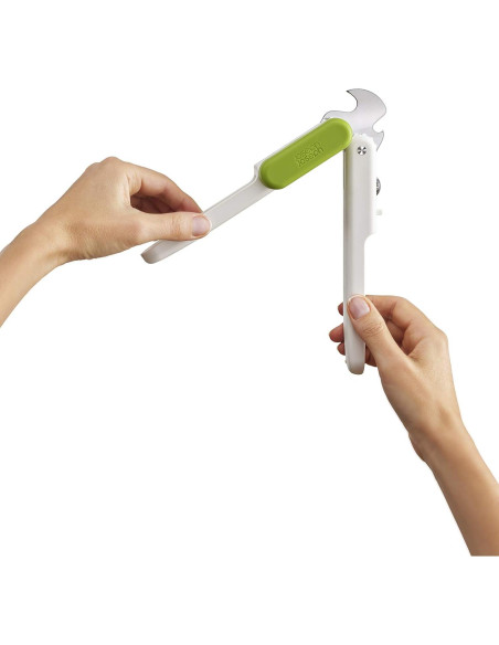 Abridor Multifuncional Joseph Joseph 20172, Acero Inoxidable, Blanco