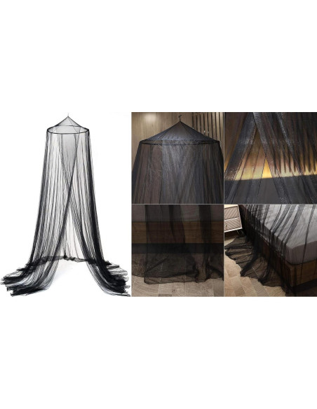 Dosel de Cama para Mosquitos Comtelek 0.6x2.5x12.5m Blanca