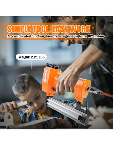 Clavadora Neumática KAMSIN F30 18 Gauge 10-30mm