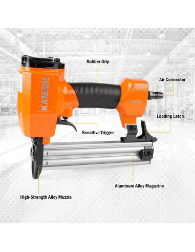 Clavadora Neumática KAMSIN F30 18 Gauge 10-30mm
