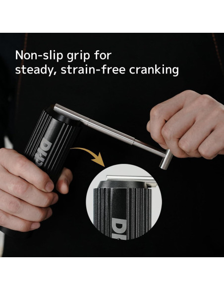 Molino de Café Manual DHPO Sky-Two Acero Inoxidable 0.55kg