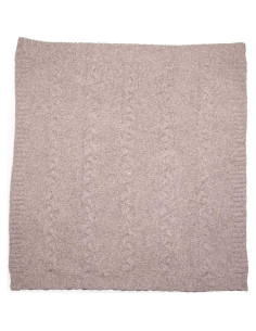Manta de Bebé Barefoot Dreams CozyChic Gris Paloma 76x81 cm 2