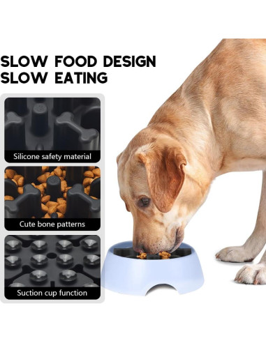 Inserto Alimentador Lento Silicona Animire S Negro 8.9cm