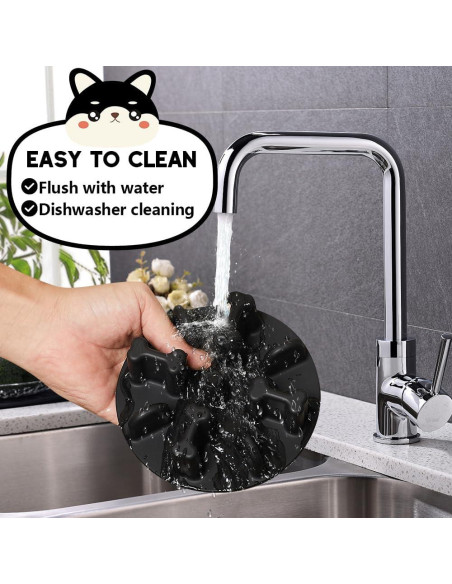 Inserto Alimentador Lento Silicona Animire S Negro 8.9cm