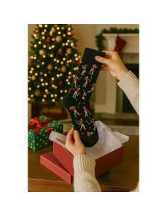 Calcetines de Golf Divertidos para Hombres - Talla Única 41-46 2