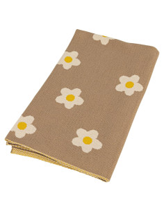 Manta de Algodón Tejida para Bebé Creative Co-Op 101.6x81.3cm