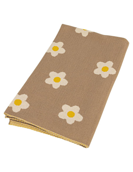 Manta de Algodón Tejida para Bebé Creative Co-Op 101.6x81.3cm