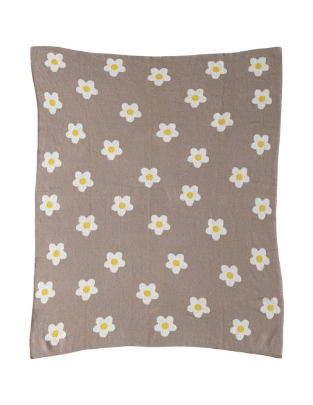 Manta de Algodón Tejida para Bebé Creative Co-Op 101.6x81.3cm