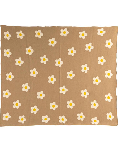 Manta de Algodón Tejida para Bebé Creative Co-Op 101.6x81.3cm