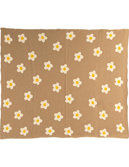 Manta de Algodón Tejida para Bebé Creative Co-Op 101.6x81.3cm