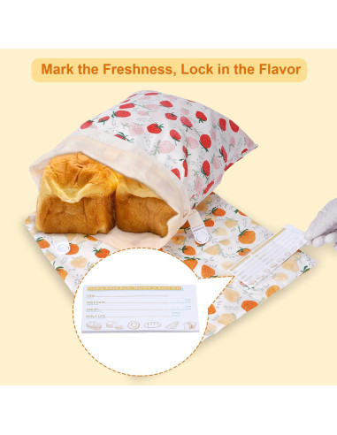 Kit de Inicio 7 en 1 de Bolsas de Pan de Cera HMAZAE