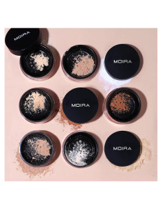 Polvo Suelto Fijador Moira 68g Color Banana