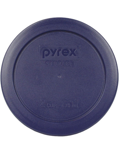 Juego de Tapas de Plástico Pyrex - 3 Piezas Azul