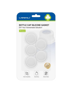 Junta de Silicona LANMU para Botellas Swiffer Wet Jet - Paquete de 10