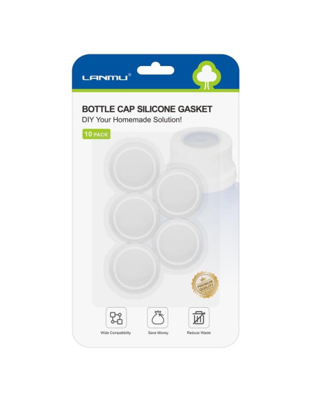 Junta de Silicona LANMU para Botellas Swiffer Wet Jet - Paquete de 10