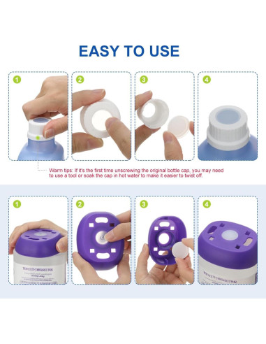 Junta de Silicona LANMU para Botellas Swiffer Wet Jet - Paquete de 10