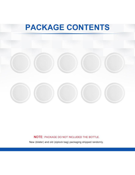 Junta de Silicona LANMU para Botellas Swiffer Wet Jet - Paquete de 10