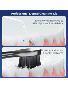 Cepillo de dientes eléctrico KUEIOX CP-01 con hilo dental 320ml 2