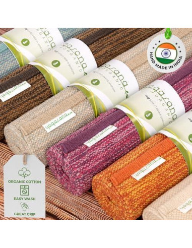 Alfombra de Yoga Orgánica Yogasana 183x61 cm Antideslizante