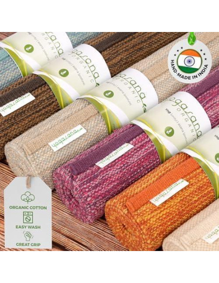 Alfombra de Yoga Orgánica Yogasana 183x61 cm Antideslizante