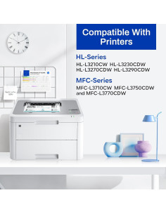 Cartucho de Tóner Compatible TN223 Padua - 4 Paquete 2