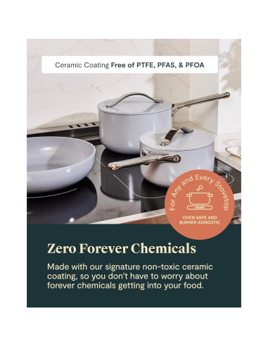 Juego de Utensilios de Cocina Cerámicos Caraway 12 Piezas