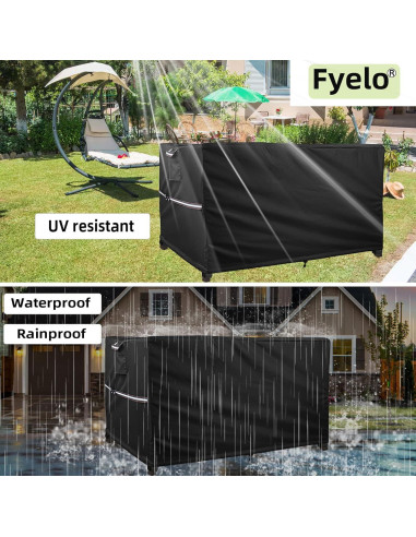 Cubierta Rectangular Fyelo 116 x 76 x 60 cm Impermeable