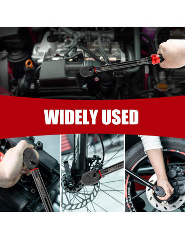 Llave de Torque XEIMILE 1/2" 10-150 Ft-Lb (13.6-203.4 Nm) Ajustable