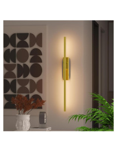 Aplique de Pared LED Recargable Coinmit 42cm Dorado