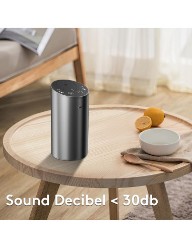 Difusor de Aceites Esenciales ColorSavvy Portátil Gris 20ml