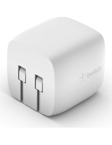 Cargador USB-C Belkin 30W Carga Rápida para iPhone y Samsung
