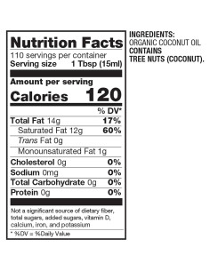 Aceite de Coco Orgánico Refinado BetterBody Foods 56 oz Multiusos 2