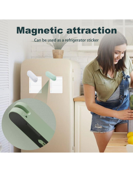 Mini Sello de Bolsas Genérico 2 en 1 Recargable USB-C Verde